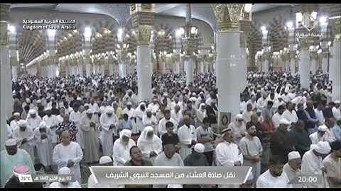 صلاة العشاء لفضيلة الشيخ د. #عبدالله_البعيجان يوم الأربعاء 2 ربيع الآخر 1447هـ من سورة النور.