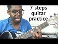 How to practice rhythmic guitar  full guitar lesson with congolese rumba beat