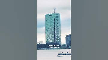 Capital one tower implosion damaged due yo multiple hurricanes #lakecharles #implosion