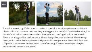 A Full Guide to Men's Golf Polos