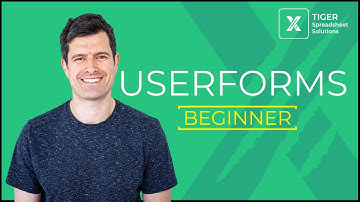 Excel Userforms for Beginners (7/10) – Use Excel VBA to Create A Userform and Manage a Database