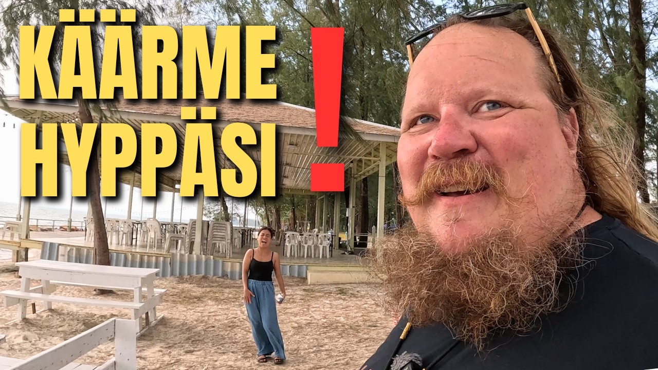 Käärme hyökkäsi rannalla – yritti purra minua!