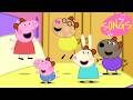 Peppa Pig - Five little Monkeys Jumping on the Bed 🎶 Nursery Rhymes &amp; Kids Songs 🎹