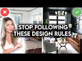 Interior design rules you should not follow  dos  donts