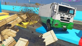 CORRE O TE ATROPELLO! LOS DESTROZO TODO!! - GTA V ONLINE