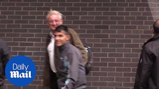 Young refugees from The Calais Camp arrive in London - Daily Mail