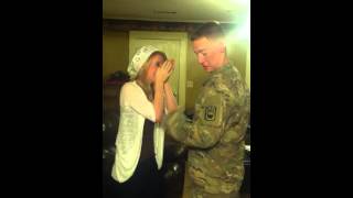 Surprising my little sister after a 10 month deployment