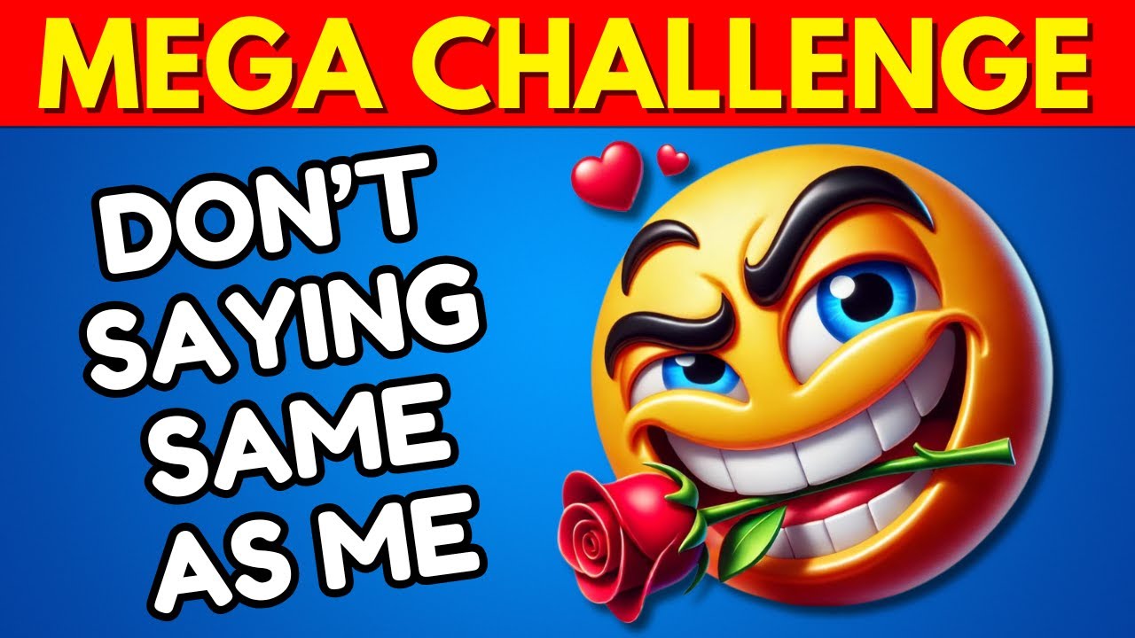 Avoid Saying The Same Thing As Me 💥🤯 MEGA CHALLENGE 12 📢