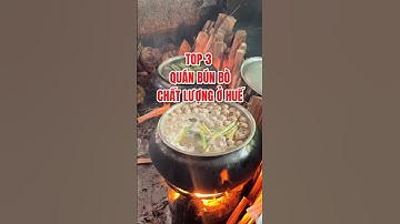 TOP 3 QUÁN BÚN BÒ Ở HUẾ | LEE hay đi