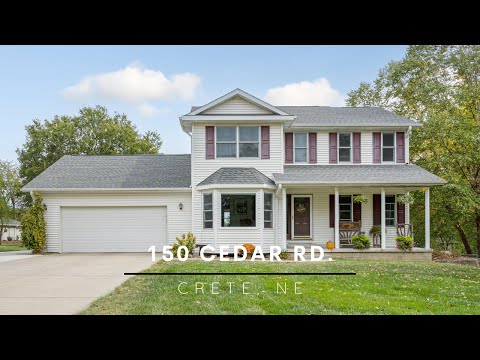 150 Cedar Rd., Crete, NE home video tour