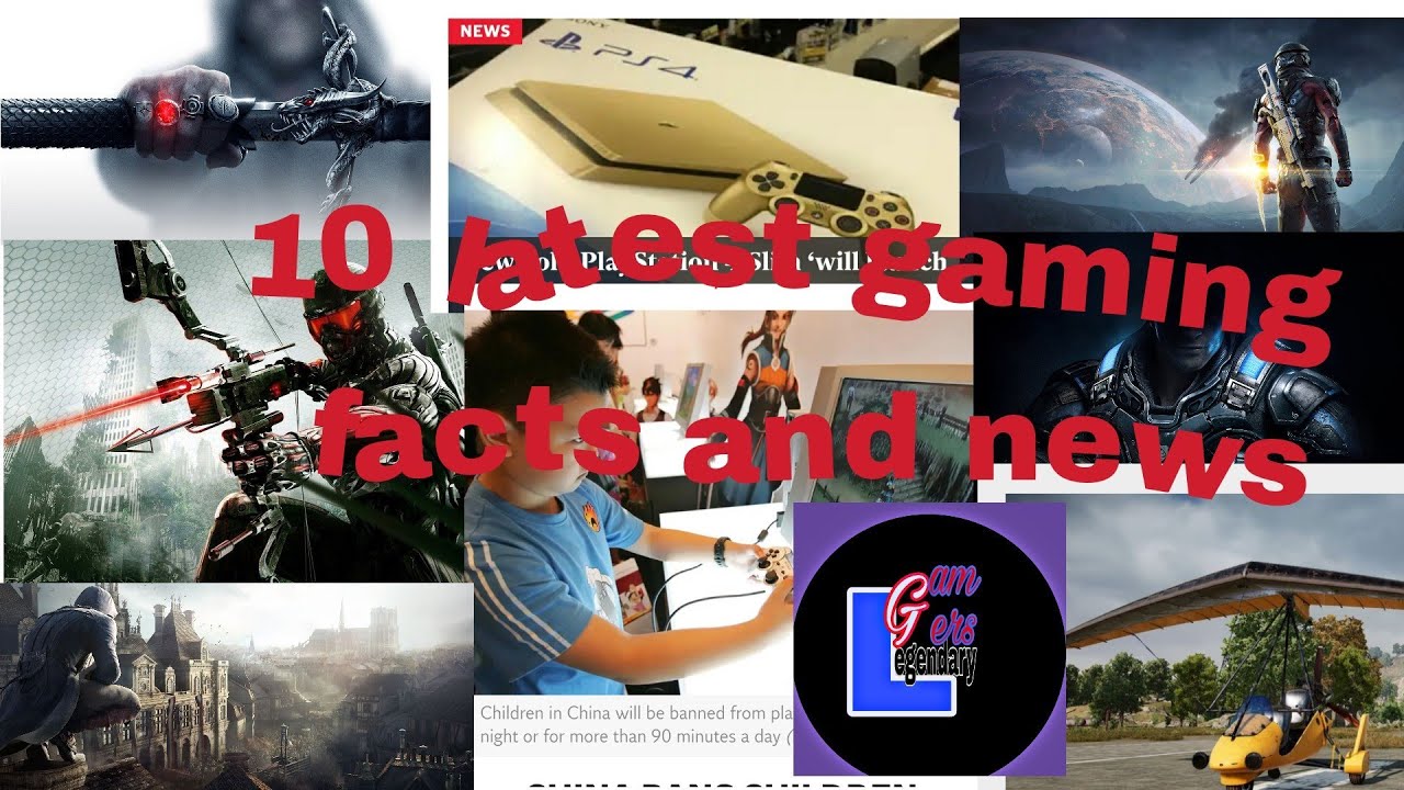 Top 10 latest gaming news of last week..... For gamers YouTube