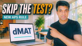Latest APS Rule for India: These Degrees Must Take dMAT 2026