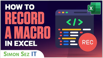 How to Record a Macro in Excel - The Beginner