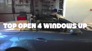 mods4cars SmartTOP for Mercedes-Benz SLK R171 - TOP OPEN + ALL 4 WINDOWS UP!