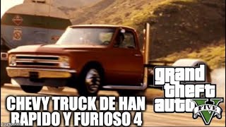 Chevrolet C10 De Han, C Hevy Truck Auto De Rapido Y Furioso 4 Gta V Online