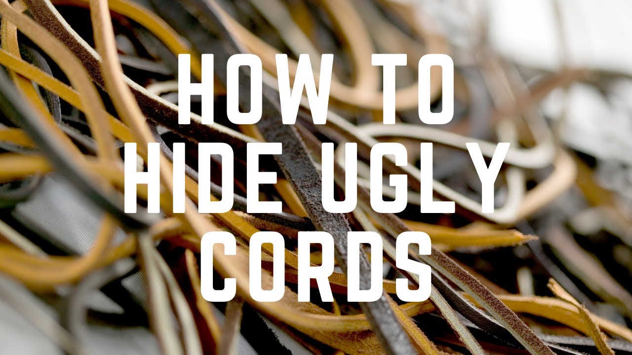 How To Hide Cords And Wires: 8 Simple Fixes