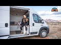 Her DIY Promaster Camper Van - Solo Female Vanlife & Travel