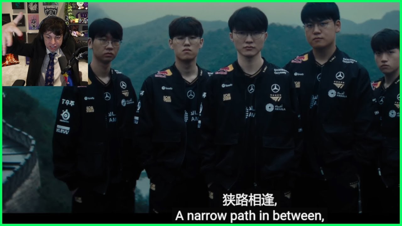 Caedrel Reacts To The T1 VS IG Trailer For Worlds Play-Ins 2025