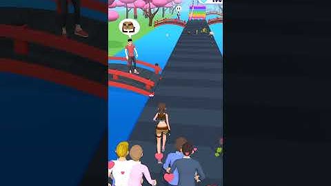 Makeover Run🎒👗👠👯👸👸 Game All Levels Gameplay Android ios New Big Update level 75#Shorts