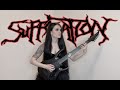 Suffocation - Pinnacle Of Bedlam (guitar cover by Elena Verrier)