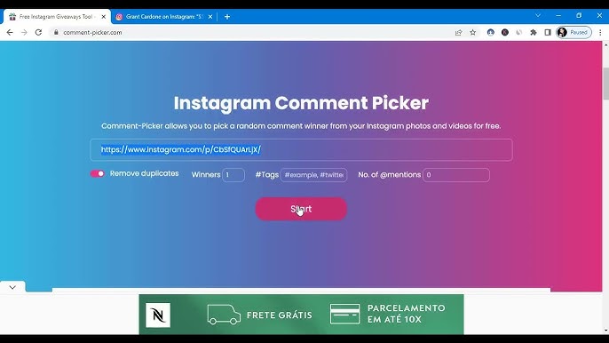 Best Free Instagram Giveaway Picker [2023]