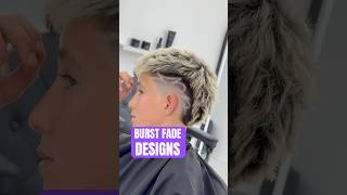 Textured Burst Fade Freestyle Design