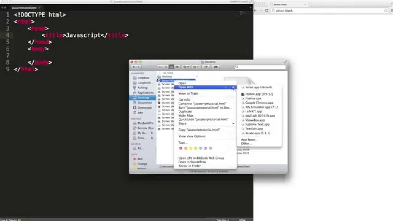 Learn JavaScript in 12 Minutes - YouTube
