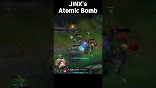 jinx`s atomic bomb #jinx #매드무비 #리그오브레전드 #leagueoflegends #장인…