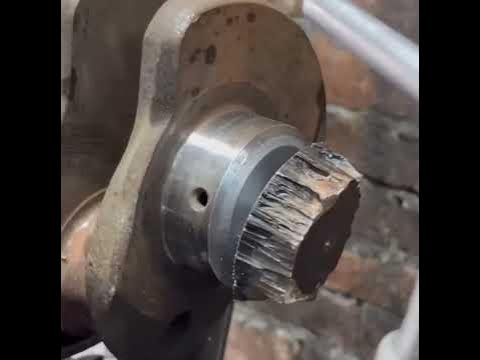How to Rebuild Fully Broken Crankshaft Amazing Mechanical Techniques