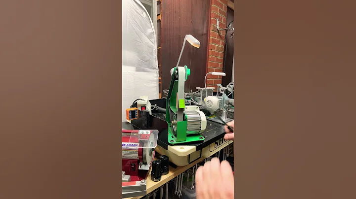 How do I sharpen long flexible knives on a 1x30 #shorts