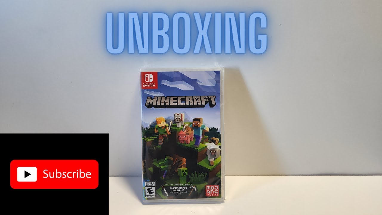 UNBOXING Minecraft for Nintendo Switch - YouTube