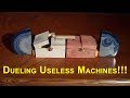 Dueling useless machines aka political machines