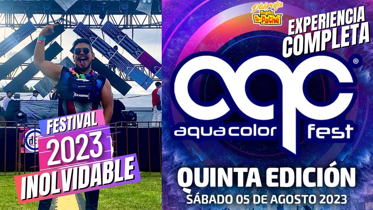 AQUA COLOR FEST 2023 🔥 QUINTA EDICIÓN 🔥 || MEJORES MOMENTOS 🥳✨||JAMES ASTRAL💫