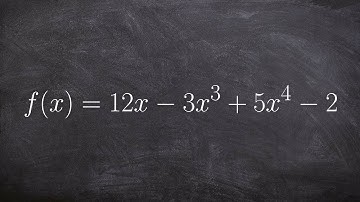 Writing a polynomial in standard form so you can determine the end behavior