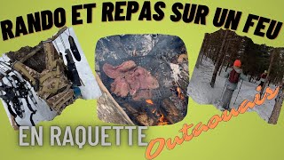RANDO ET REPAS en pleine nature sur feu de camp!!