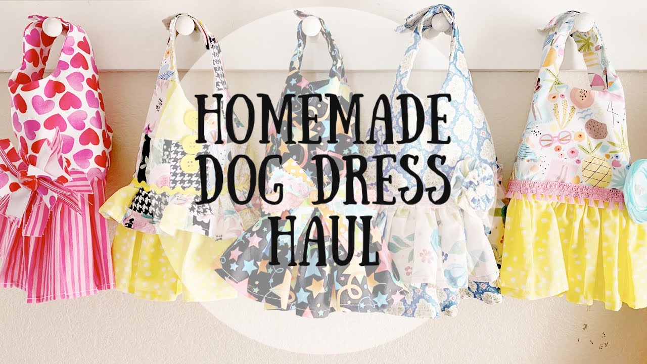 Homemade Dog Dress Haul & Giveaway!!!