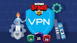 How To Play BrawlStars With Vpn | Easy Rank 35