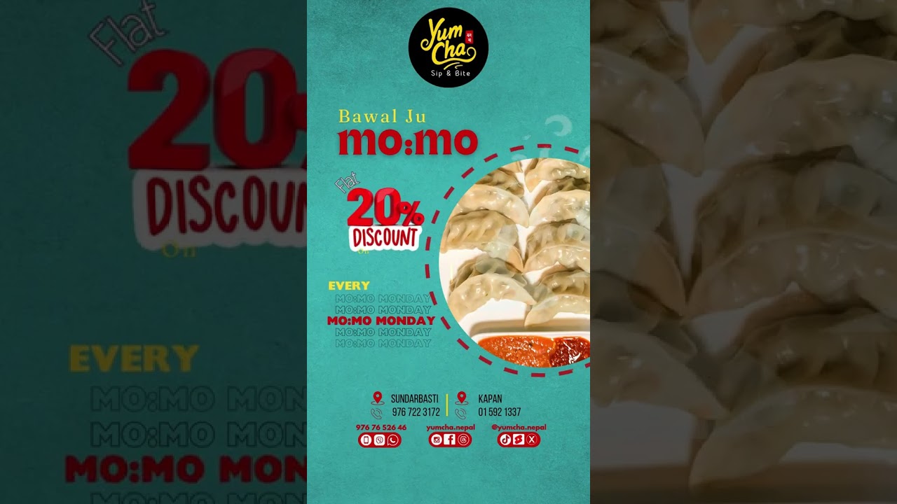 MoMo Monday! 20% Discount 