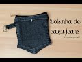 Bolsinha de calça jeans #semanaespecial3 [TUTORIAL]