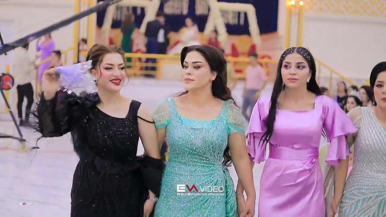 الفنان  شاكر حلو حفلة زفاف زياد و امل   في قاعة هانوفر شنكال جزء 5