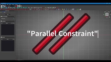 FreeCAD Short: Parallel Constarint