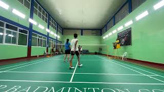 Mixed doubles @PRO-BAR BADMINTON COURT