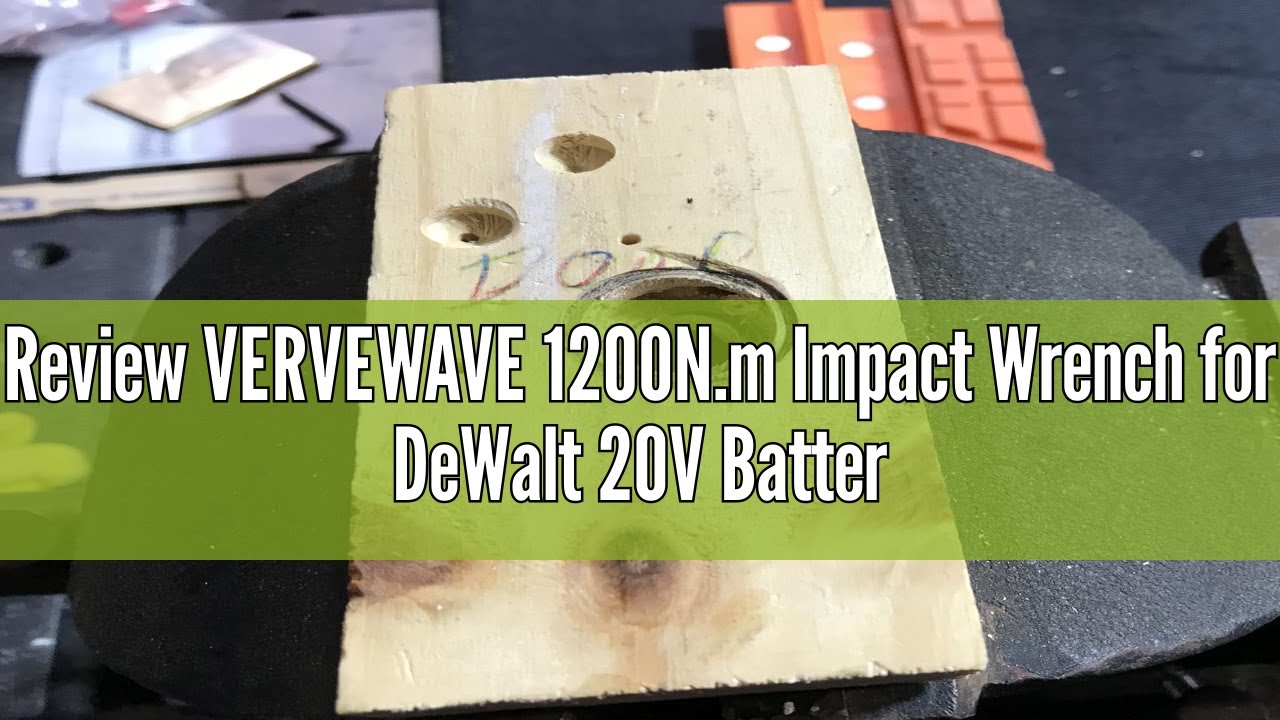 1200N. Cordless Ipact Wrench 1/2 Inch For Dewalt Battery, 900FT-LBS - View #6