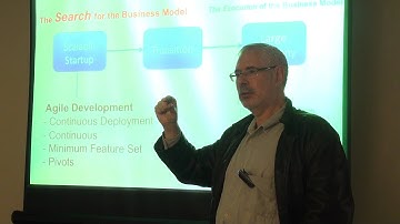 Failure, Customer Discovery & Development by Steve Blank, VC, UC Berkeley Professor