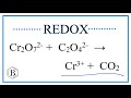 Balancing Redox Reactions Concepts