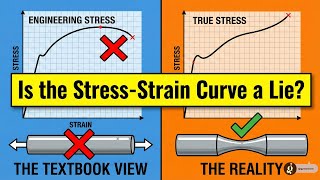 Is the Stress-Strain Curve a Lie? (Engineering vs. True Stress)