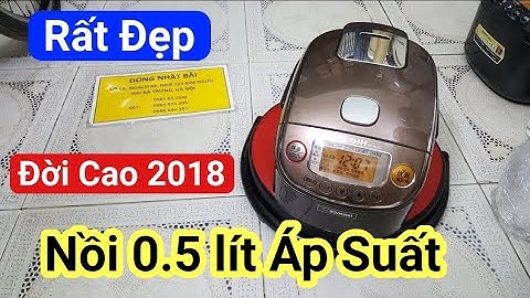 Nồi 0.5 lít Áp Suất RẤT ĐẸP | Zojirushi NP-RL05 | 0985851342