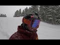 Epic Crested Butte Storm Skiing February 2023