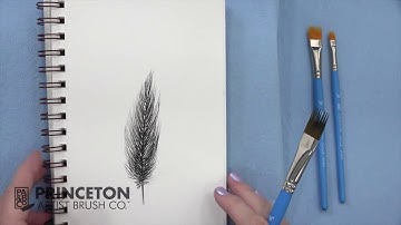 How To Use The Princeton Select Artiste™ Grainer Brush