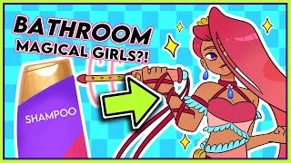☆TURNING BATHROOM PRODUCTS INTO MAGICAL GIRLS☆CHARACTER DESIGN CHALLENGE
